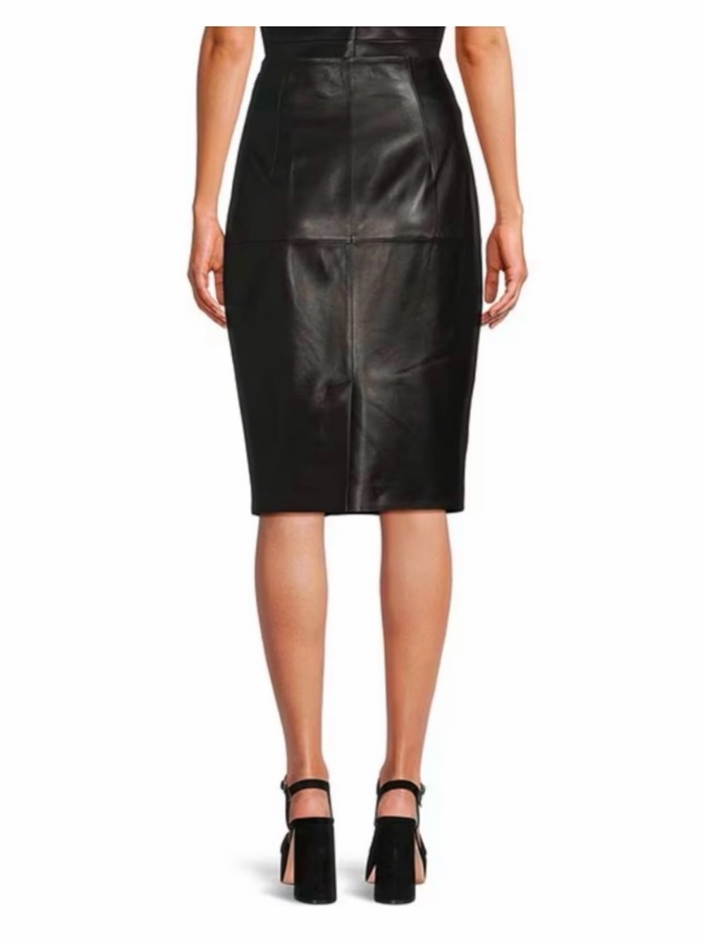 Antonio Melani 100% leather skirt - Picture 3 of 11